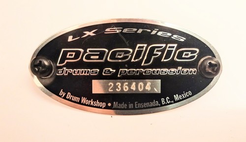 Pacific pdp drum badge w - pdp,
